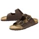 ESMARA MEN Herren Pantolette (Braun, 41) - B-Ware neuwertig