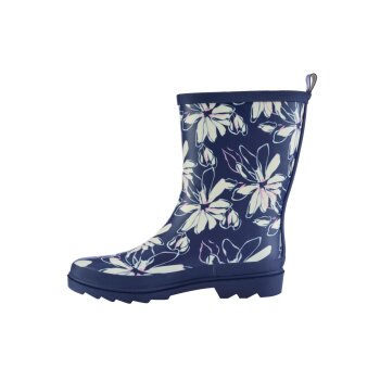 PARKSIDE® Damen-Regenstiefel, mit textiler Innenausstattung, 40, navy - B-Ware sehr gut