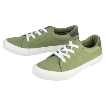 LIVERGY® Herren Freizeitschuhe mit Baumwolle (Grün, 43) - B-Ware neuwertig