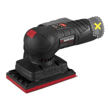 PARKSIDE PERFORMANCE® 12 V Akku-Schleifgeräte, ohne Akku und Ladegerät, Akku-Schwingschleifer PASSP 12-Li A2 - B-Ware neuwertig