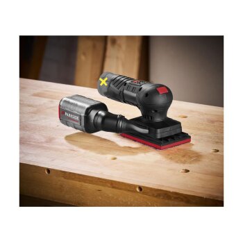 PARKSIDE PERFORMANCE® 12 V Akku-Schleifgeräte, ohne Akku und Ladegerät, Akku-Schwingschleifer PASSP 12-Li A2 - B-Ware neuwertig