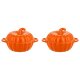 SILVERCREST® Auflaufformen-Set, in Kürbisform - B-Ware Transportschaden Kosmetisch