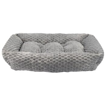 MAX & MILAS WORLD Haustierbett, L (Grau) - B-Ware...