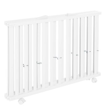 roba Laufgitter klappbar, 75 x 100 cm, weiß - B-Ware neuwertig