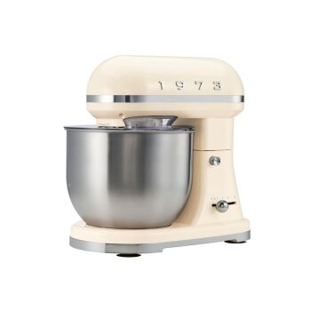 SILVERCREST® Küchenmaschine Retro 1973 - SKML 600 D2, beige - B-Ware neuwertig
