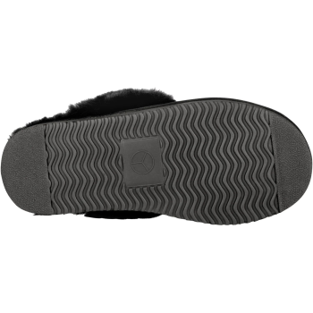ESMARA® Damen Premium Lammfellhausschuhe (Schwarz, 37) - B-Ware neuwertig