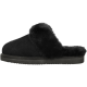 ESMARA® Damen Premium Lammfellhausschuhe (Schwarz, 37) - B-Ware neuwertig