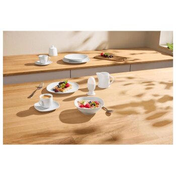 SILVERCREST® Porzellan-Kombiservice, 62-teilig -...