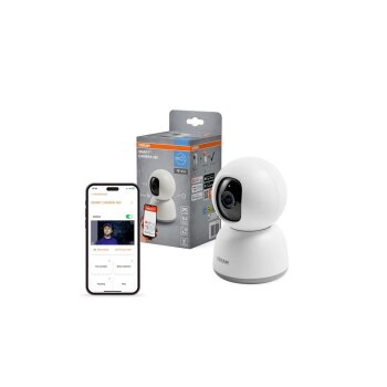 OSRAM Smart Wifi 360 Camera Weiß - B-Ware neuwertig