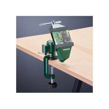 PARKSIDE® Universal-Tischschraubstock, mit auswechselbarem Werkzeugkopf - B-Ware