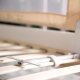 roba Bettschutzgitter, klappbar, 150 cm, beige - B-Ware
