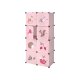 LUPILU® Kinder-Steckregal, 74 x 36 x 144 cm (Reh) - B-Ware sehr gut