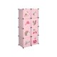 LUPILU® Kinder-Steckregal, 74 x 36 x 144 cm (Reh) - B-Ware sehr gut