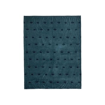 LIVARNO® Kuscheldecke, 130 x 160 cm, blau - B-Ware sehr gut