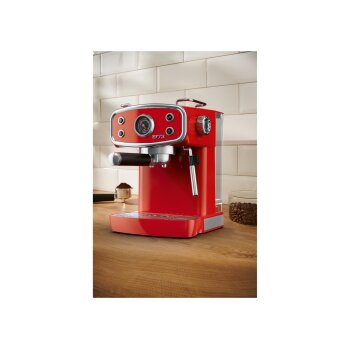 SILVERCREST® Espressomaschine »Chrom Retro 1973 - SEMR 1400 B1« - B-Ware gut