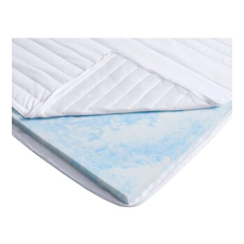 LIVARNO® Gelschaum-Matratzentopper, 90 x 200 cm - B-Ware neuwertig