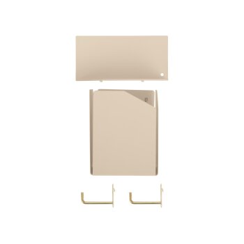 CRELANDO® Peg Board (Stecktafel mit 6 Komponenten, Elfenbein) - B-Ware sehr gut