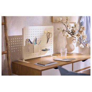 CRELANDO® Peg Board (Stecktafel mit 6 Komponenten, Elfenbein) - B-Ware sehr gut