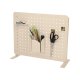 CRELANDO® Peg Board (Stecktafel mit 6 Komponenten, Elfenbein) - B-Ware sehr gut