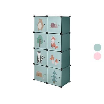 LUPILU® Kinder-Steckregal, 74 x 36 x 144 cm - B-Ware