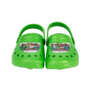 Minecraft Kinder-Clogs, 33/34, grün - B-Ware neuwertig