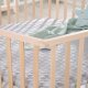 roba Laufgitter Cosiplay, 6-eckig, aus Bio-Buche, inkl. Schutzeinlage roba Style - B-Ware Transportschaden M (Möbel)