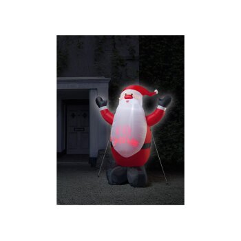 LIVARNO home selbstaufblasende LED-Weihnachtsfigur,...