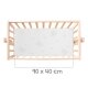 roba Komplettwiegenset Sternenzauber grau, aus Bio-Buche, 40 x 90 cm, natur - B-Ware Transportschaden M (Möbel)