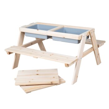 roba® Outdoor+ Kindersitzgarnitur mit Spielwannen -...