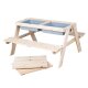 roba® Outdoor+ Kindersitzgarnitur mit Spielwannen - B-Ware Transportschaden Kosmetisch