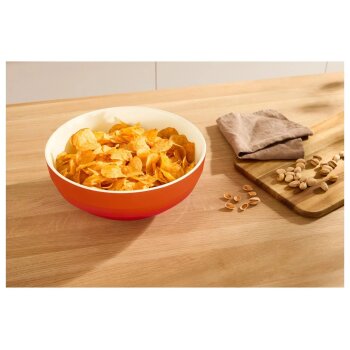 SILVERCREST® Servierschale / Snackschalen-Set (Servierschüssel, Orange) - B-Ware Transportschaden Kosmetisch