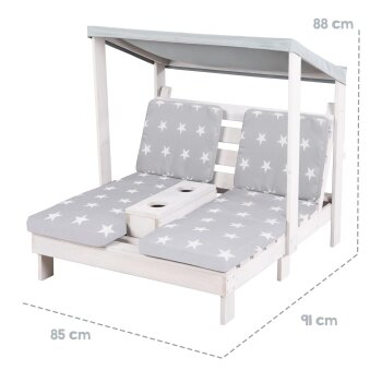 roba Outdoor-Kinderliege Little Stars, inkl. Polster,...