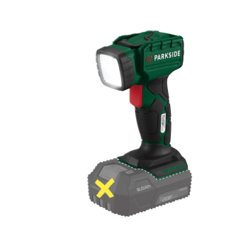 PARKSIDE® Akku-LED-Handlampe, ohne Akku und Ladegerät, 20 V - PLHLA 20 Li A1 - B-Ware neuwertig