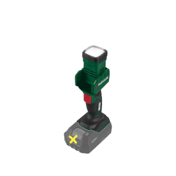 PARKSIDE® Akku-LED-Handlampe, ohne Akku und Ladegerät, 20 V - PLHLA 20 Li A1 - B-Ware neuwertig