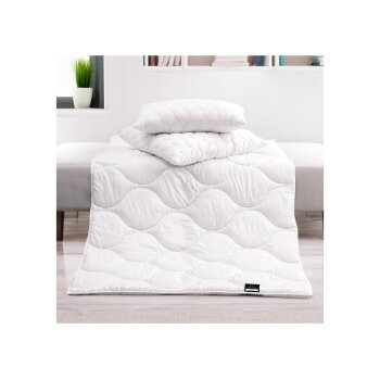 John Cotton Superweiche Ganzjahres-Bettdecke, 140 x 200 cm - B-Ware neuwertig