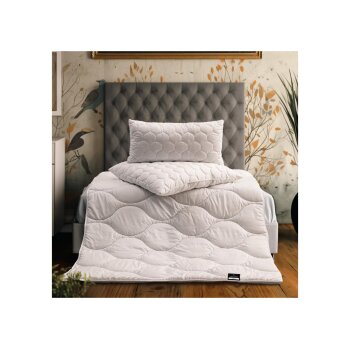 John Cotton Superweiche Ganzjahres-Bettdecke, 140 x 200 cm - B-Ware neuwertig