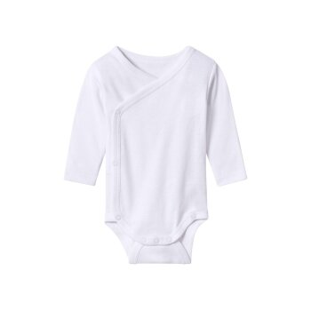 LUPILU® Baby-Wickelbodys, 3 Stück (weiß/beige/dunkelbeige, 62/68) - B-Ware neuwertig