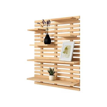 LIVARNO® Variables Wandregal, natur - B-Ware