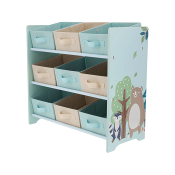 LUPILU® Kinder Aufbewahrungsregal, 65 x 30 x 61,5 cm (Fuchs) - B-Ware Transportschaden Kosmetisch