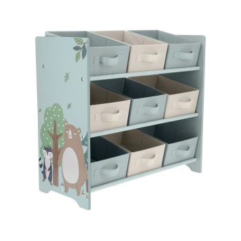 LUPILU® Kinder Aufbewahrungsregal, 65 x 30 x 61,5 cm (Fuchs) - B-Ware Transportschaden Kosmetisch