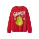 Grinch Damen-Sweathoodie / Sweatpullover, XS, rot - B-Ware neuwertig