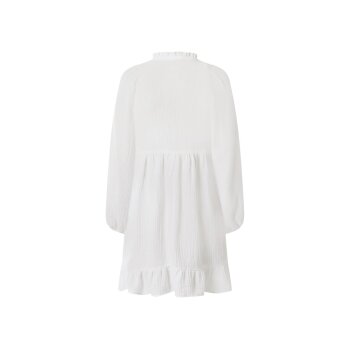 ESMARA® Damen Musselin-Tunikakleid (weiß, L(44/46)) - B-Ware neuwertig