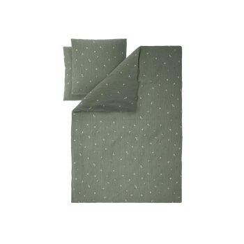 LIVARNO® Musselin-Bettwäsche, 240 x 220 cm,...