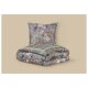 LIVARNO® Mikrofaser-Satin-Bettwäsche, 155 x 220 cm (Blumen) - B-Ware neuwertig