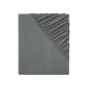 LIVARNO home Jersey Spannbettlaken, 180-200 x 200 cm (dunkelgrau) - B-Ware neuwertig