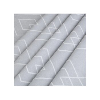 LIVARNO home Renforcé-Bettwäsche, 155 x 220 cm (Grau) - B-Ware sehr gut