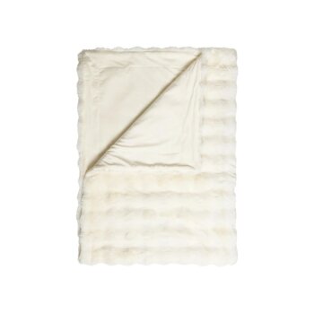 LIVARNO® Premium Kuscheldecke, 150 x 200 cm (Weiß) - B-Ware neuwertig
