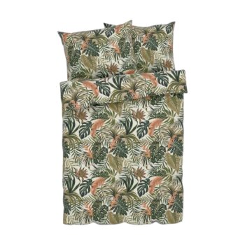 LIVARNO home Mikrofaser-Satin-Bettwäsche, 200 x 220...