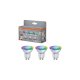 OSRAM Smart MATTER Leuchtmittel, 3er Pack (PAR16, GU10, RGBW, 2700 K, Silber) - B-Ware neuwertig