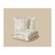 LIVARNO® Mikrofaser-Satin-Bettwäsche, 200 x 220 cm (Blumen) - B-Ware neuwertig